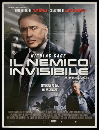 2015 * Manifesto 2F Cinema "Il Nemico Invisibile - Nicolas Cage" Drammatico (A-)