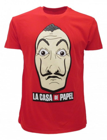 T Shirt Cotone Originale "La Casa di Carta - Salvador Dalí" BRAND OFFICIAL