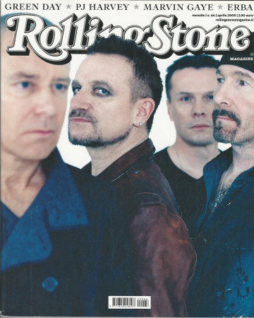 2009 (N66) * Copertina Rolling Stone Originale "U2" in Passepartout