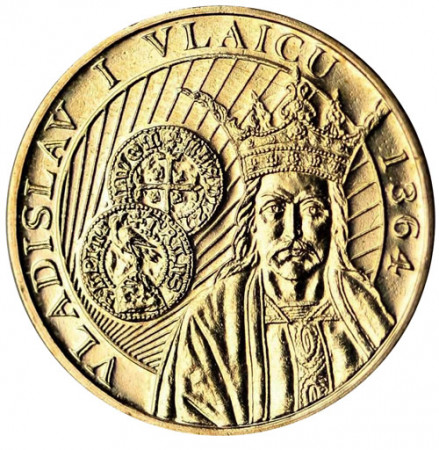 2014 * 50 Bani Romania "650° Regno di Vladislav I Vlaicu"