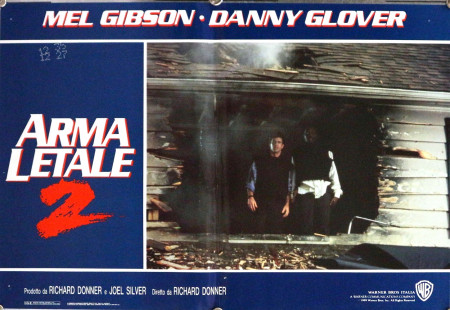 1989 * Locandina Fotobusta "Arma Letale 2 - Mel Gibson, Danny Glover, Patsy Kensit" Poliziesco (A-)