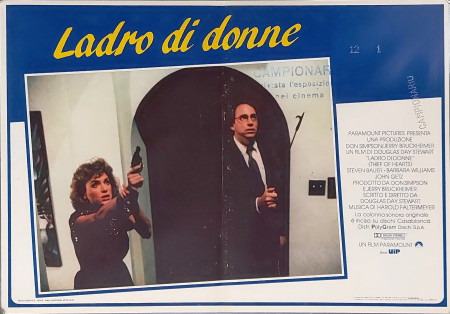 1985 * Locandina Fotobusta "Ladro di Donne - Barbara Williams, Steve Bauer" Drammatico (B)