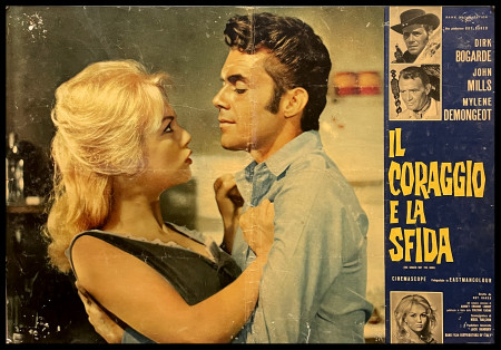 1960 * Locandina Fotobusta "Il Coraggio E La Sfida - John Mills, Laurence Naismith" Avventura (C)