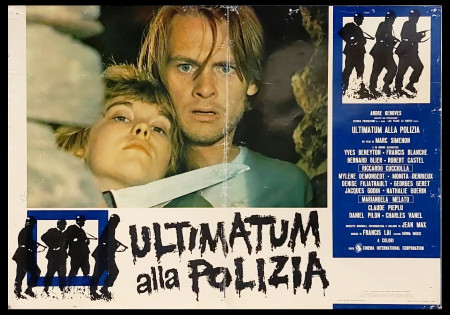 1974 * Locandina Fotobusta "Ultimatum Alla Polizia - Mariangela Melato, Bernard Blier" Drammatico (B-)