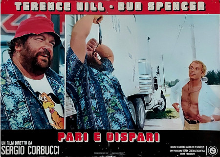 1978 * Locandina Fotobusta "Pari e Dispari - Bud Spencer, Terence Hill, Luciano Catenacci" Commedia (B)