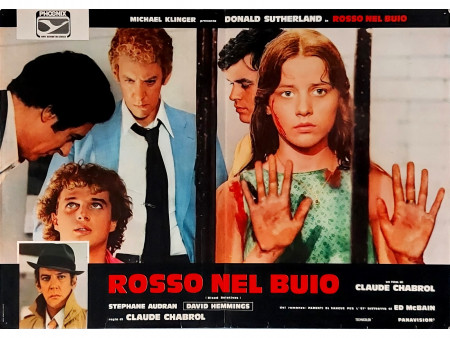 1979 * Locandina Fotobusta "Rosso Nel Buio - Donald Sutherland, Donald Pleasence, David Hemmings" Drammatico (B)