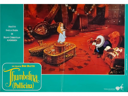 1994 * Locandina Fotobusta "Thumbelina - Pollicina - Don Bluth, Gary Oldman" Animazione (B+)