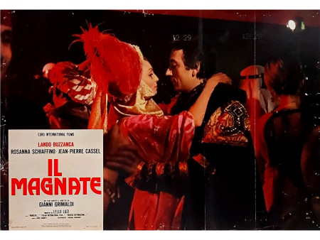 1973 * Locandina Fotobusta “Il Magnate - Lando Buzzanca, Rosanna Schiaffino, Jean-Pierre Cassel" Commedia (B)