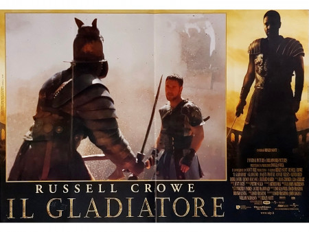 2000 * Locandina Fotobusta "Il Gladiatore - Russell Crowe, Joaquin Phoenix" Drammatico (B)