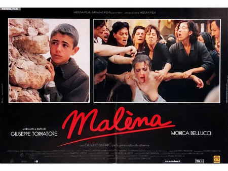 2000 * Locandina Fotobusta "Malèna - Monica Bellucci, Giuseppe Tornatore" Drammatico (B+)