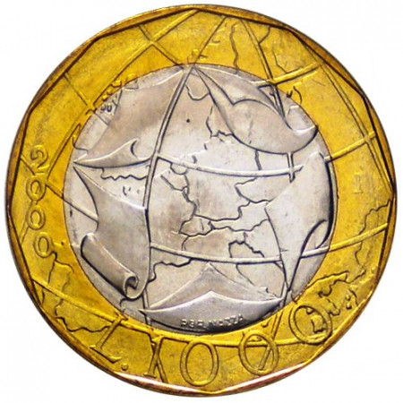 2000 * 1000 lire Italia Unione Europea, Mappa Nuova