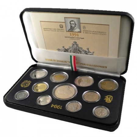 1994 * Italia Divisionale Ufficiale lire proof