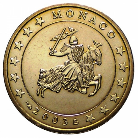 2003 * 10 centesimi MONACO sigillo di Stato