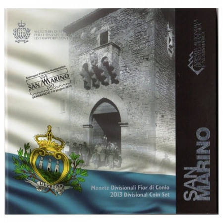 2013 * SAN MARINO Divisionale Ufficiale euro fdc
