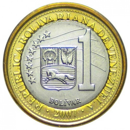 2007 * 1 bolivar Venezuela