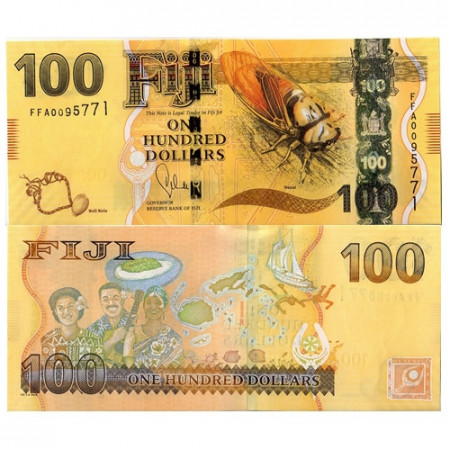 2012 * Banconota Fiji 100 Dollars (p119) FDS