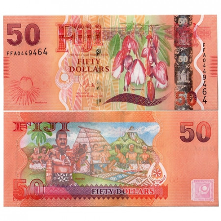2012 * Banconota Fiji 50 Dollars (p118) FDS