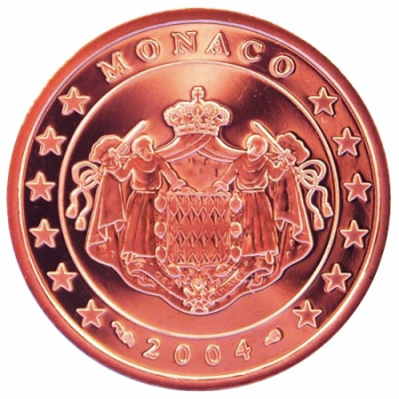 2004 * 2 Cent MONACO PROOF da cofanetto