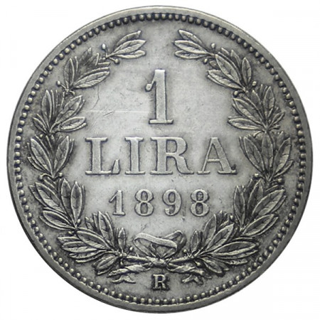 1898 R * 1 Lira argento San Marino "Valore" SPL++