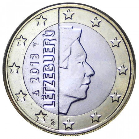 2013 * 1 euro LUSSEMBURGO Granduca Enrico
