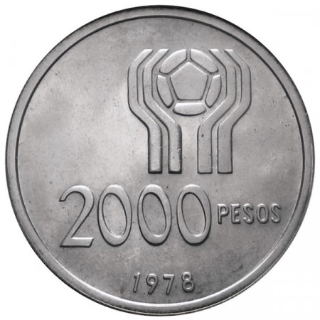 1978 * 2000 Pesos Argentina Mondiali di calcio