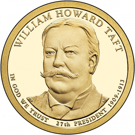 2013 * 1 Dollaro Stati Uniti "William Howard Taft - 27th" UNC