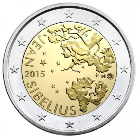 2015 * 2 euro FINLANDIA 150° nascita di Jean Sibelius