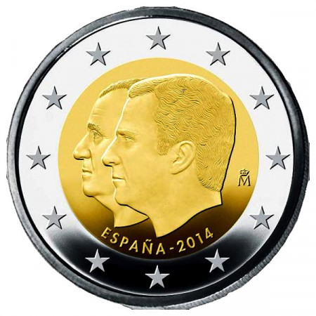 2014 * 2 euro SPAGNA Proclamazione di Filippo VI