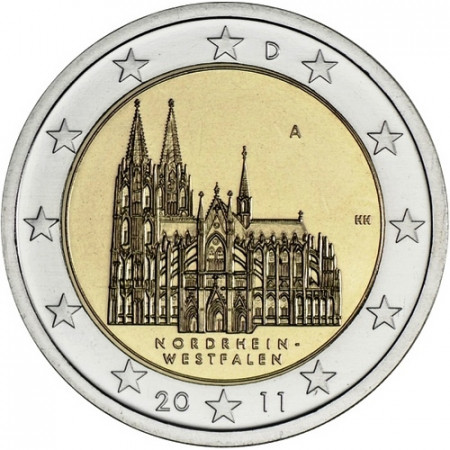 2011 * 2 euro GERMANIA Duomo di Colonia