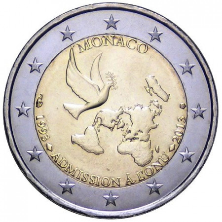 2013 * 2 euro MONACO 20 Adesione alle Nazioni Unite unc