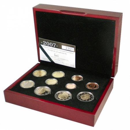 2007 * LUSSEMBURGO Divisionale Ufficiale euro PROOF