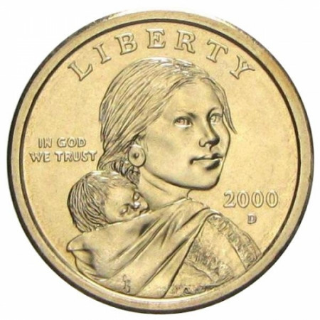2000 * Dollaro Stati Uniti - Sacagawea (D)