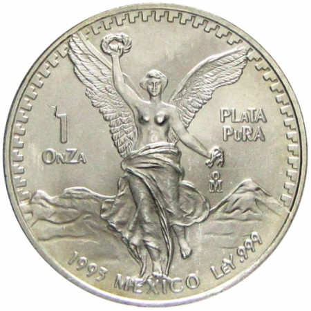 1993 * Messico 1 OZ Oncia d'argento Libertad