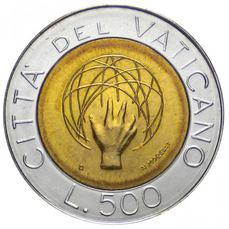 1983 * 500 lire Vaticano Giovanni Paolo II creazione universo