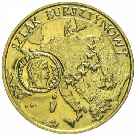 2001 * 2 zlote Polonia - Via dell' Ambra