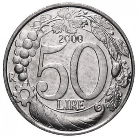 2000 * 50 lire Italia Testa Turrita