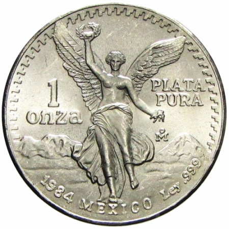 1984 * Messico 1 OZ Oncia d'argento Libertad