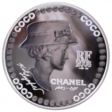 2008 * 5 EURO FRANCIA Coco Chanel - Mynumi
