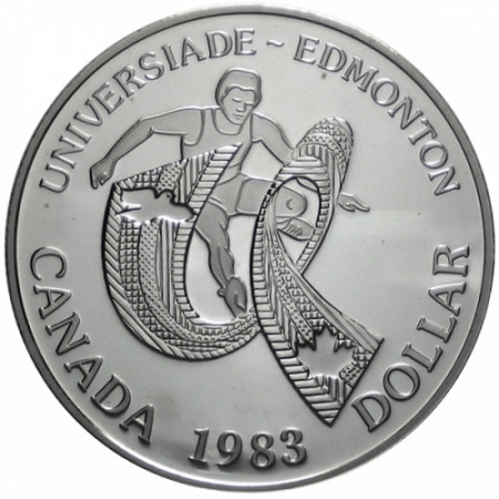 1983 * 1 Dollaro Canada Universiade Edmonton