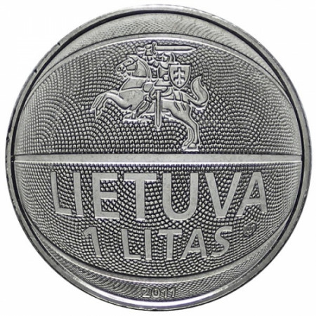2011 * 1 Litas Lituania Campionato Basket 2011
