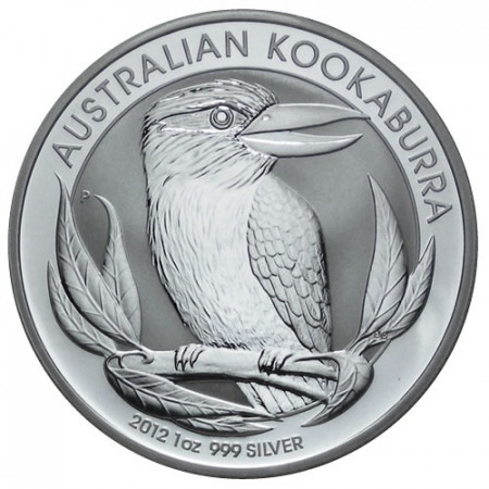 2012 * Dollaro d'argento 1 OZ Kookaburra Australia