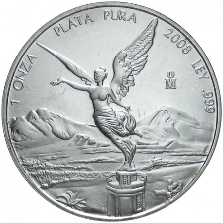 2008 * Messico 1 OZ Oncia d'argento Libertad