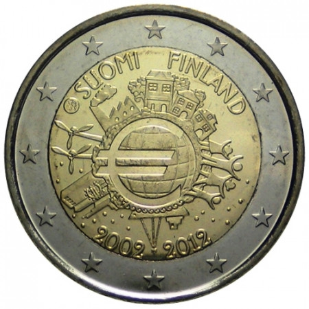 2012 * 2 euro FINLANDIA 10° Anniversario euro