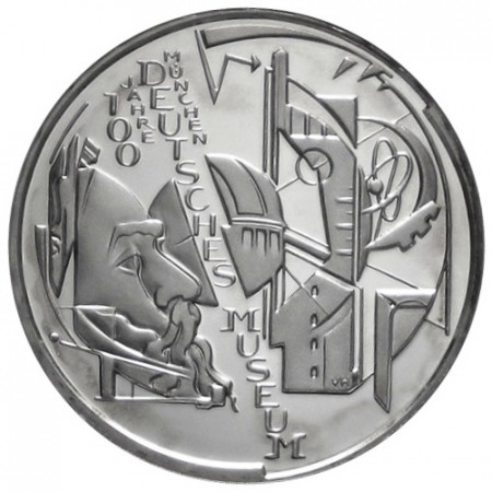 2003 * 10 euro GERMANIA 100° Museo di Monaco proof