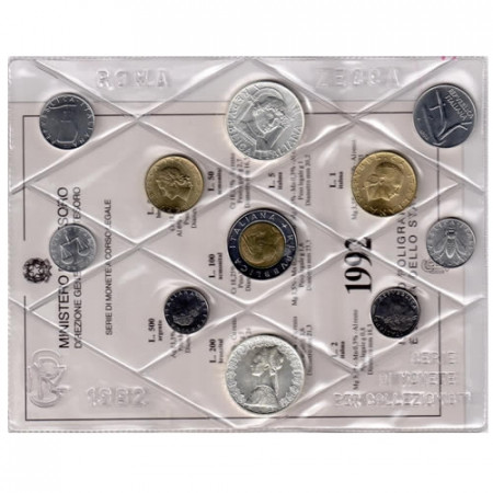 1992 * Italia Divisionale Ufficiale lire