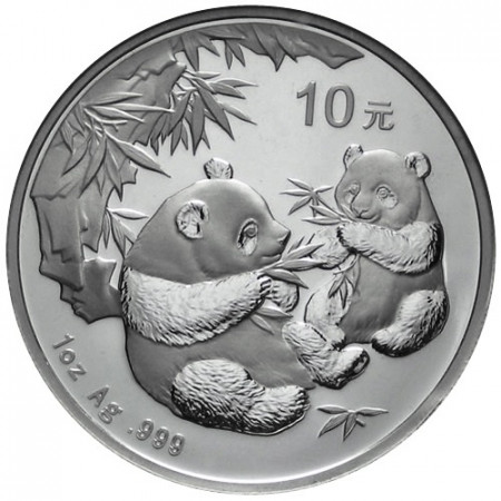 2006 * 10 Yuan d'argento 1 OZ Cina Panda