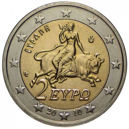 2010 * 2 euro GRECIA rapimento di Europa