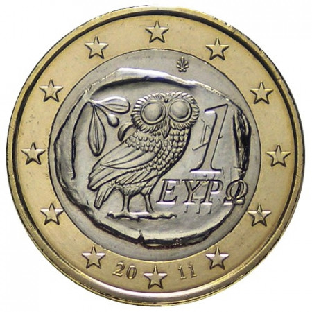 2011 * 1 euro GRECIA Civetta