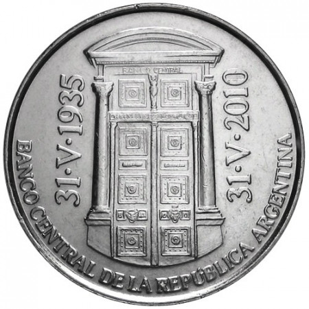 2010 * 2 Pesos Argentina Banca Centrale