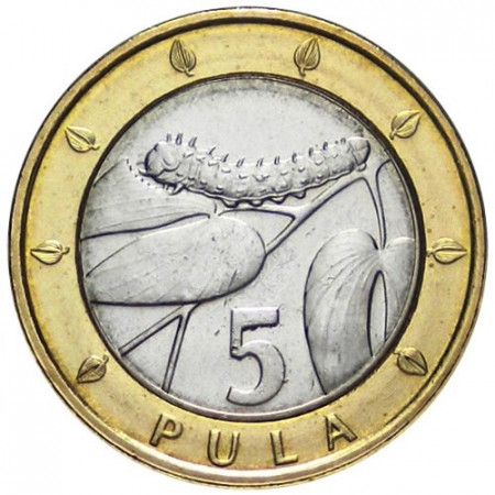 2007 * 5 pula Botswana Verme Mopane